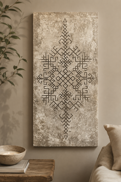 Pārticības zīme, 35x65cm