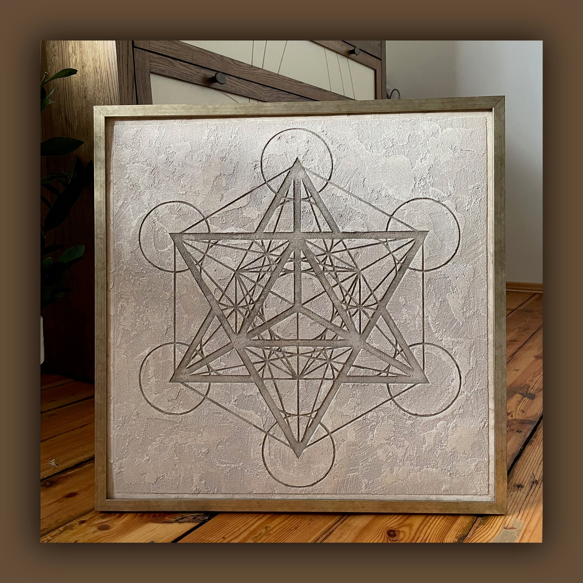 Merkaba, 50x50cm