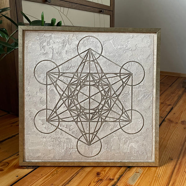 Metatrona kubs, 50x50cm